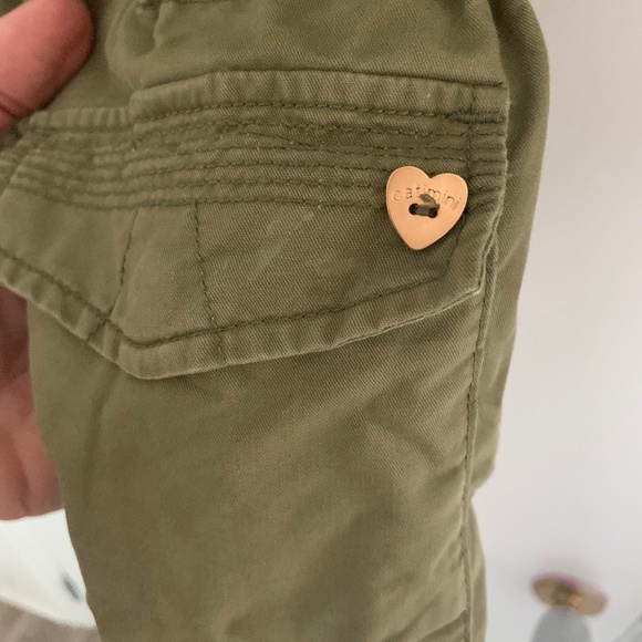 Catimini Khaki Embroidered Coat - Picture 5 of 5